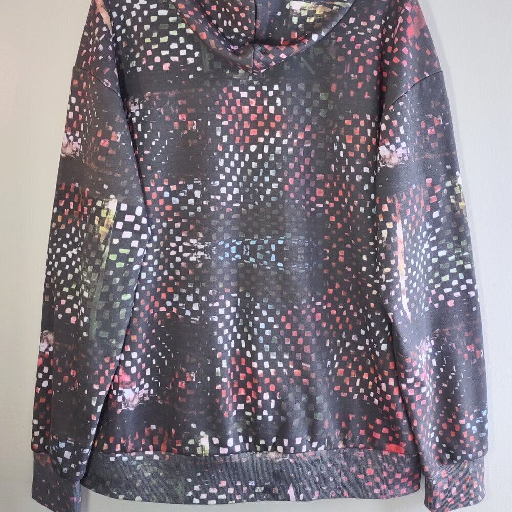Real Buy Trevor Andrew 'Life Is' Hoodie Edgy Grunge Streetwear Men Medium - Picture 5 of 10